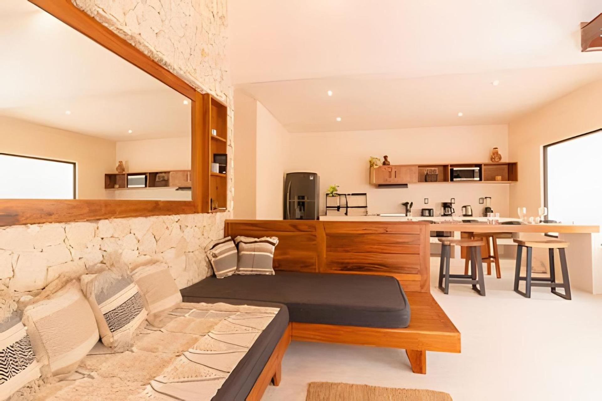 Appartement Casa De Piedra - Departamentos Bacalar- Extérieur photo